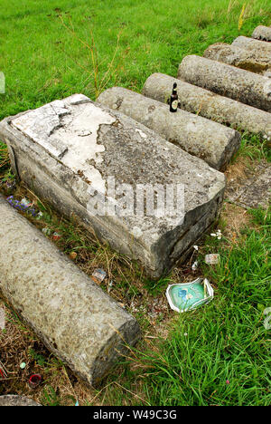 Der alte jüdische Friedhof in Suwalki, Polen. 5. Juli 2009 © wojciech Strozyk/Alamy Stock Foto Stockfoto