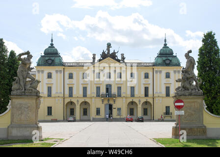 Barocke Branicki-palast gebaut im 17. Jh. von Tylman van Gameren für Jan Klemens Branicki in Bialystok, Polen entwickelt. 2. Mai 2019 © wojciech St Stockfoto