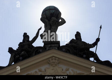 Barocke Branicki-palast gebaut im 17. Jh. von Tylman van Gameren für Jan Klemens Branicki in Bialystok, Polen entwickelt. 2. Mai 2019 © wojciech St Stockfoto