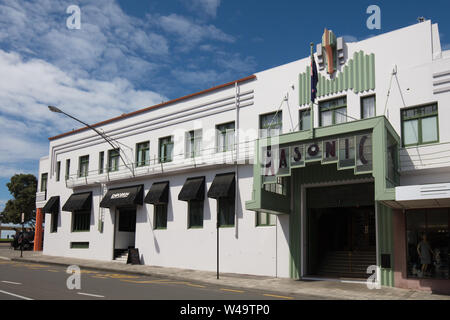 Napier Neuseeland Architektur Stockfoto