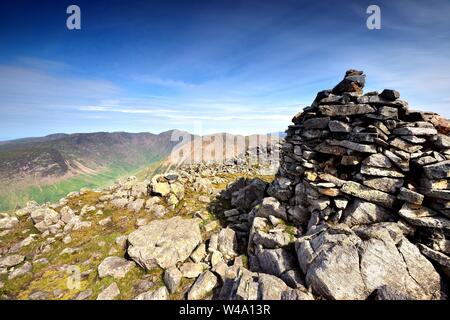 Die hohe Kante über Wasdale Stockfoto