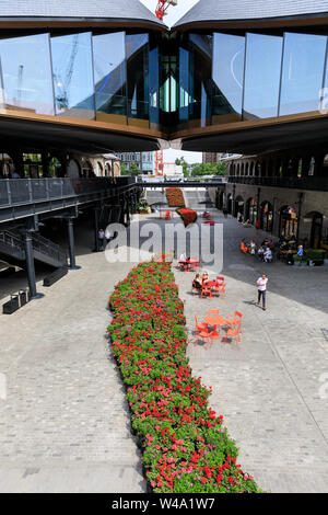 Kohle Tropfen Yard Entwicklung außen in der Nähe von King's Cross in London, Großbritannien Stockfoto