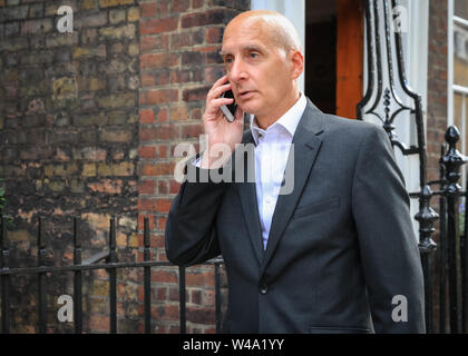 Lord Adonis, Andrew Adonis, Labour Party Peer, Spaziergänge durch Westminster, London, UK Stockfoto