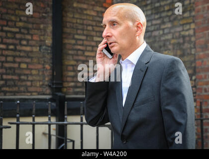 Lord Adonis, Andrew Adonis, Labour Party Peer, Spaziergänge durch Westminster, London, UK Stockfoto