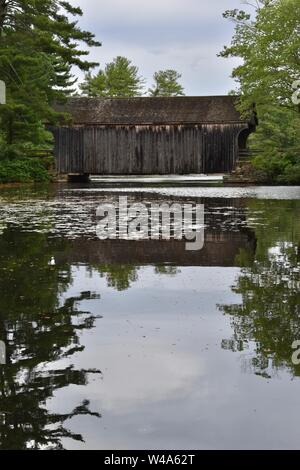 Sturbridge Village, ein Living History Museum gefüllt mit historischen New England Ferienhäuser und Re-inszenierungen in Sturbridge, Massachusetts Stockfoto