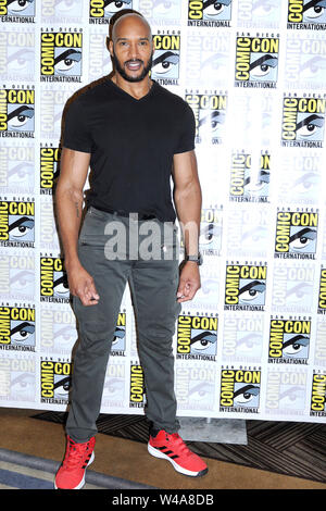 Henry Simmons am Fotoshooting für die ABC-TV-Serie "pilgerzentren Agenten der Abdeckung" auf der San Diego Comic-Con International 2019 im Hilton Bayfront Hotel. San Diego, 19.07.2019 | Verwendung weltweit Stockfoto