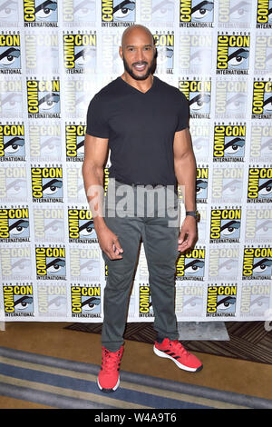 Henry Simmons am Fotoshooting für die ABC-TV-Serie "pilgerzentren Agenten der Abdeckung" auf der San Diego Comic-Con International 2019 im Hilton Bayfront Hotel. San Diego, 19.07.2019 | Verwendung weltweit Stockfoto