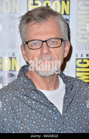 Jeffrey Bell am Fotoshooting für die ABC-TV-Serie "pilgerzentren Agenten der Abdeckung" auf der San Diego Comic-Con International 2019 im Hilton Bayfront Hotel. San Diego, 19.07.2019 | Verwendung weltweit Stockfoto