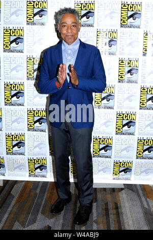 Giancarlo Esposito am Fotoshooting für den Schauer TV-Serie "creepshow" auf der San Diego Comic-Con International 2019 im Hilton Bayfront Hotel. San Diego, 19.07.2019 | Verwendung weltweit Stockfoto