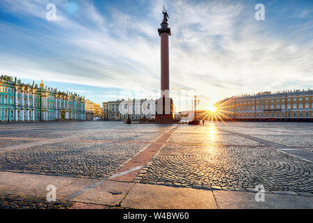 Winter Palace - Eremitage in St. Petersburg, Russland Stockfoto