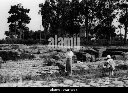 Latium, Ostia Antica, 1939 Stockfoto