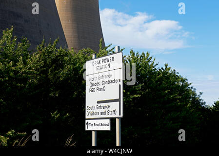 Kraftwerk Drax, North Yorkshire, England, Großbritannien Stockfoto