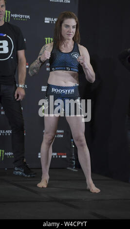 Bellator London zeremoniellen Wiegen Hauptkarte, Funktion und der Frauen kämpft Mit: Bryony Tyrell Wo: London, Großbritannien Wann: 21 Jun 2019 Credit: Brightspark Fotos/WENN.com Stockfoto