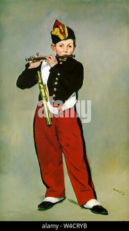 Edouard Manet, The Fifer or the Fife Player, Impressionismus, 1866 Stockfoto