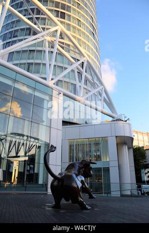 Birmingham England Stierkampfarena stier Skulptur Stockfoto