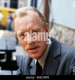 Max von Sydow, schwedischer Wittlich, Deutschland 1983. Schwedische Schauspieler Max von Sydow, Deutschland 1983. Stockfoto