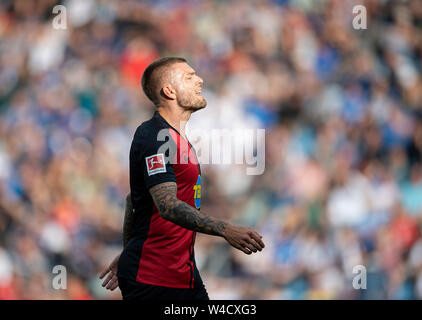 Alexander ESSWEIN (B) Fussball Spiel kostenlos, VfL Bochum (BO) - Hertha BSC Berlin (B) 1:1, 20/07/2019 in Bochum/Deutschland. € | Nutzung weltweit Stockfoto