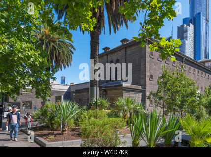 Old Melbourne Gaol, Russell Street, Melbourne, Victoria, Australien Stockfoto