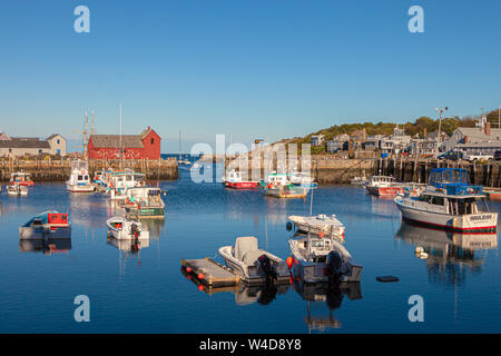 Rockport, Massachusetts Hafen und Motiv #1 Stockfoto