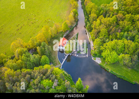 Trebonsko Region zeichnet sich durch eine außergewöhnliche Vielfalt an Lebensräumen. Die wertvollsten Biotope der Trebon region gehören die sogenannten Stockfoto