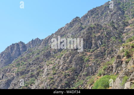 Qashqadarya zarmas Canyon im Südosten der Provinz, Usbekistan Stockfoto