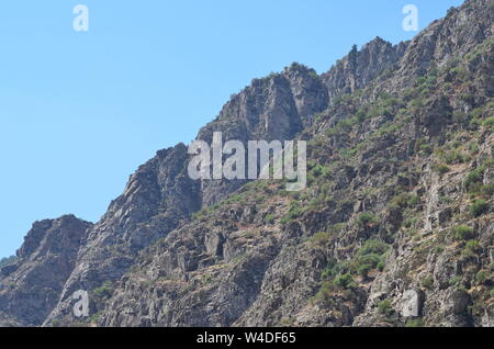 Qashqadarya zarmas Canyon im Südosten der Provinz, Usbekistan Stockfoto