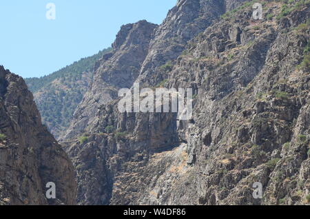 Qashqadarya zarmas Canyon im Südosten der Provinz, Usbekistan Stockfoto