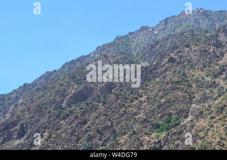 Qashqadarya zarmas Canyon im Südosten der Provinz, Usbekistan Stockfoto