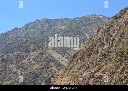 Qashqadarya zarmas Canyon im Südosten der Provinz, Usbekistan Stockfoto