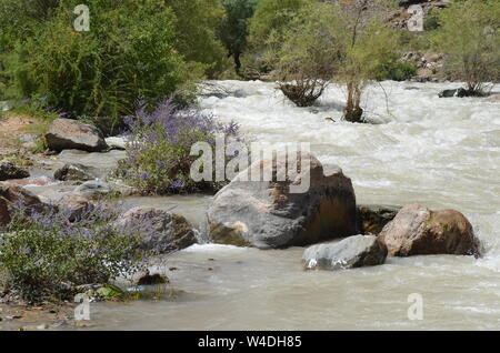 Qashqadarya zarmas Canyon im Südosten der Provinz, Usbekistan Stockfoto