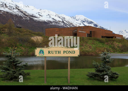 Ruth Teich & Convention & Civic Center, Valdez, Prince William Sound, Alaska, USA Stockfoto