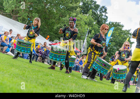 Behinderung Bewußtsein Tag im Walton Hall und Gärten 2019. Katumba, von Liverpool in der Main Arena durchgeführt Stockfoto