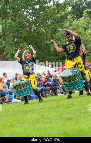 Behinderung Bewußtsein Tag im Walton Hall und Gärten 2019. Katumba, von Liverpool in der Main Arena durchgeführt Stockfoto