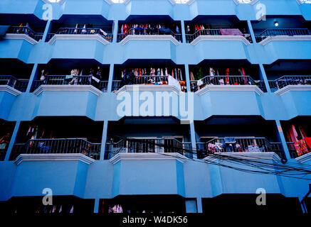 Wohnung Wohnungen in Manila in Luzon Manila auf den Philippinen in Südostasien im Fernen Osten. Stockfoto