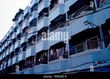 Wohnung Wohnungen in Manila in Luzon Manila auf den Philippinen in Südostasien im Fernen Osten. Stockfoto