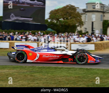 Nick Heidfeld, Mahindra M5 Elektro, Goodwood Festival der Speed, Speed Kings, Astro-rekorde des Motorsports, Festival der Geschwindigkeit, 2019, Motorsport, autom Stockfoto