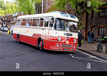 Vintage-Veranstaltung in Winchester, Hampshire, Vereinigtes Königreich. Foto am 6. Mai 2019 berücksichtigt. Stockfoto