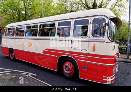 Vintage-Veranstaltung in Winchester, Hampshire, Vereinigtes Königreich. Foto am 6. Mai 2019 berücksichtigt. Stockfoto