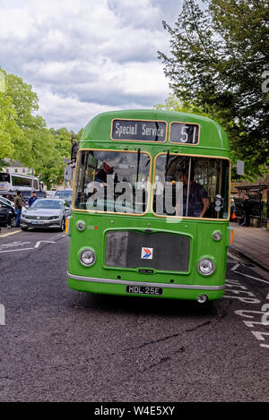 Vintage-Veranstaltung in Winchester, Hampshire, Vereinigtes Königreich. Foto am 6. Mai 2019 berücksichtigt. Stockfoto