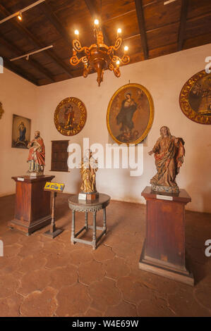 Guatemala, Antigua, Kunstgalerie, die an der Universität von San Carlos Borromeo, La Universidad de San Carlos de Borromeo, 1676 Stockfoto