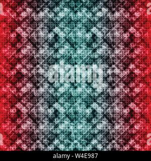 Farbenfrohe abstrakte geometrische Hintergrund nahtlose Muster Vector Illustration Stock Vektor