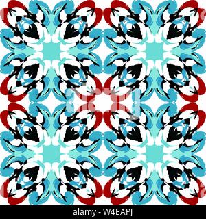 Sanfte Mandala auf hellem Hintergrund vintage ethnische Verzierung Stock Vektor