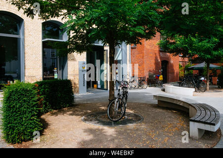 Stadtzentrum von Lippstadt in Deutschland Stockfoto