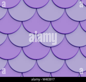 Farbige Skalen, Federn oder Fliesen, Violett. Nahtlose wiederholbaren Muster. Für textile Design, Dekor Wallpaper konzipiert, Print on Demand, etcetera. Stockfoto