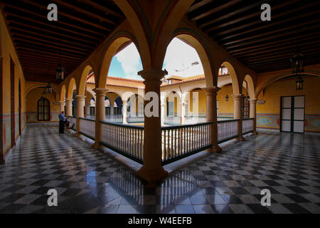 Palacio de los Marqueses de Arcos in der Altstadt von Havanna, Kuba Stockfoto