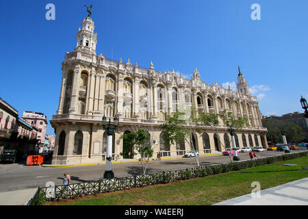 Gran Teatro de La Habana (Grand Theatre der Havanna) Stockfoto