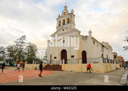 Kirche von Carmen auf Park Tudury in Santa Clara, Kuba Stockfoto