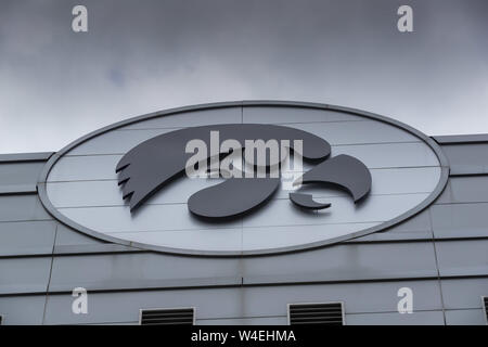 Iowa City, Iowa, USA. 21. Juli, 2019. Kinnick Stadium, ehemals Iowa Stadium ist ein Stadion in Iowa City, Iowa, USA. Es ist das Heimstadion von der Universität von Iowa Hawkeyes. (Bild: © Walter G Arce Sr Schleifstein Medi/ASP) Stockfoto