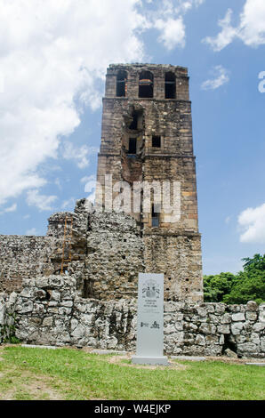 Panama Viejo Stockfoto