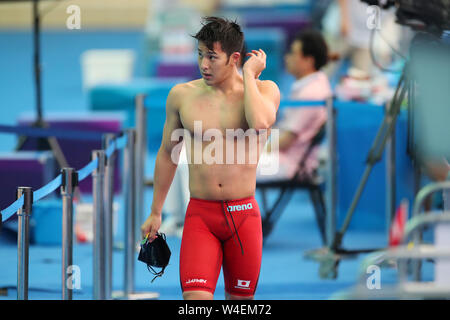 Gwangju, Südkorea. 23. Juli, 2019. Daiya Seto (JPN) Schwimmen: 18 FINA Wm Gwangju 2019 Männer 200 m Schmetterling Wärme bei Nambu Internationale Aquatics Center in Gwangju, Südkorea. Credit: YUTAKA/LBA SPORT/Alamy leben Nachrichten Stockfoto